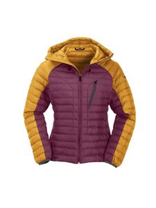 Maul Annaberg - Steppjacke + Kapuze - purple