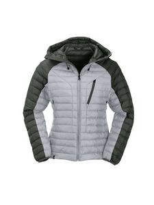 Maul Annaberg - Steppjacke + Kapuze - light grey