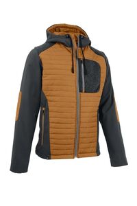 Maul Penia 2Xt-Hybridsteppjacke+Kap - schlamm/schwarz