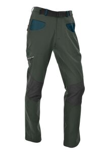 Maul Haftverschlussermaxl Trekkinghose Elast - dark green