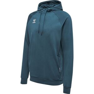 Hummel hmlMOVE GRID COTTON HOODIE - DEEP TEAL