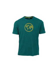 Maul Earth Fresh - 1/2 T-Shirt+Prin - green