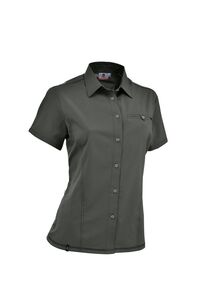 Maul Oria-Sp - 1/2 Bluse El. Uni-Is - dark green
