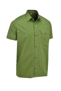 Maul Falkenberg Ii - 1/2 Hemd Karo - jasmine green