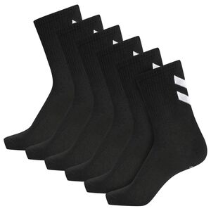 Hummel Hmlchevron 6-Pack Socks - black/black