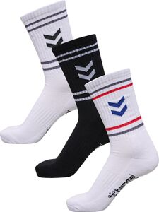 Hummel Hml3-pack socks chevron high retro - multi colour