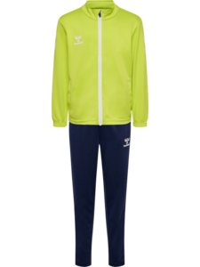 Hummel Hmllogo suit kids - lime punch/marine