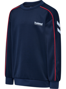 Hummel Hmljr interlock crewneck - dress blues