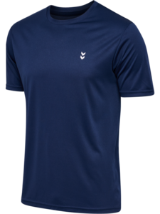 Hummel Hmlpulse training  t-shirt s/s - dress blues