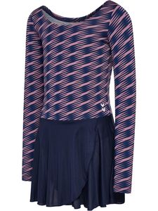 Hummel Hmljr mix gymsuit l/s - wistful mauve