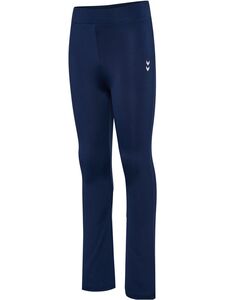 Hummel Hmljr high waist flared tights - black iris