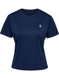 Hummel Hmlpulse training w t-shirt s/s - dress blues