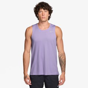 Nike M Nk Df Miler Tank - hydrangeas/reflective silv