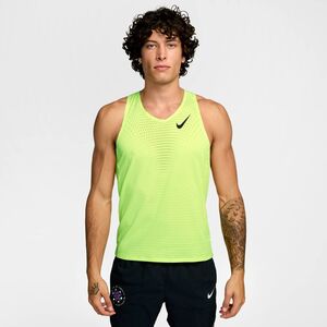 Nike M Nk Dfadv Aroswft Singlet - lt lemon twist/black