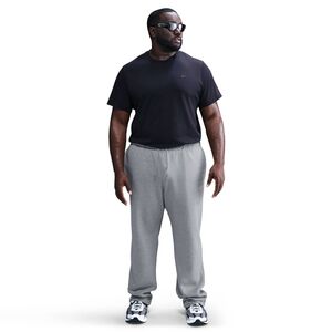 Nike M Nk Club Bb Oh Pant - dk grey heather/lt smoke grey/white