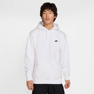 Nike M Nk Club Bb Po Hoodie - white/white/black