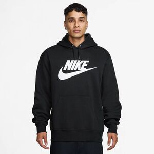 Nike M Nk Club Bb Po Gfx Hoodie - black/black/white