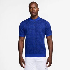 Nike Fff M Nk Club Knit Polo - bright blue/pale ivory