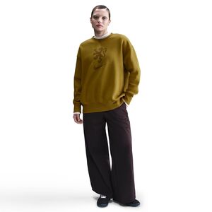 Nike Knvb W Nsw Phnx Flc Os Crew - bronzine