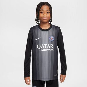 Nike Psg Paris Saint-GermainY Nk Df Stad Jsy Ls Gk - black/smoke grey/white