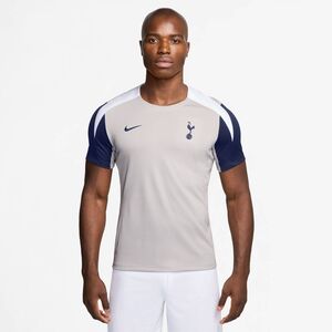 Nike Thfc M Nk Df Strk Ss Top K - lt iron ore/white/binary blue