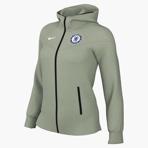 Nike Cfc Wnsw Tchflc Wr Fz Hdy - jade horizon/white