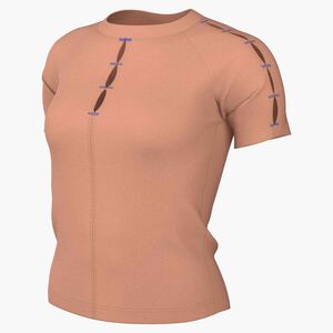 Nike W Nk One Fitted Df Ss Top Cpsl T-Shirt