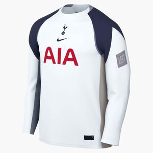 Nike Thfc M Nk Df Jsy Ls Stad Hm - white/lt iron ore/binary blue