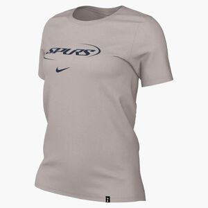 Nike Thfc W Nk Wordmark Tee - lt iron ore