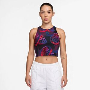 Nike Ent W Nsw Tank Aop Prnt - black/challenge red/lt photo blue