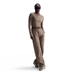 Nike W Nsw Nk Chill Knit Ls Crop Pullover