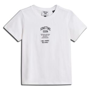 Hummel stmDIMAS T-SHIRT S/S - BRIGHT WHITE - 104 - bright white