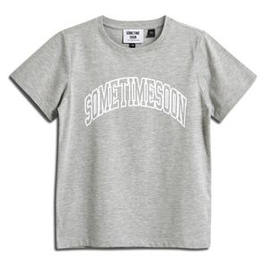 Hummel stmOCEAN T-SHIRT S/S - GREY MELANGE - 104 - grey melange