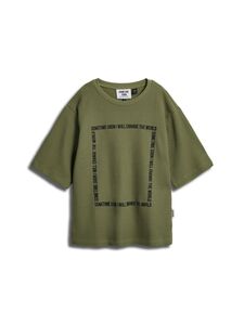 Hummel stsJACOB T-SHIRT S/S - OLIVE BRANCH - 104 - olive branch