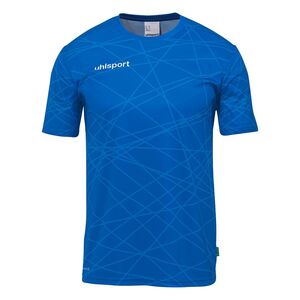 Uhlsport Prediction Shirt Kurzarm - azurblau