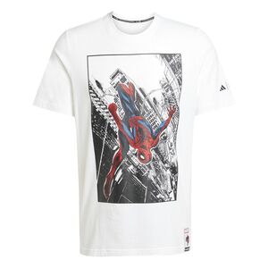 adidas M Spiderman T-S - white