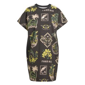 adidas Farm T Dress - black/amagrn/prelim