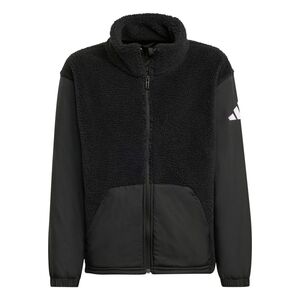 adidas J Sherpa Jkt - black/white