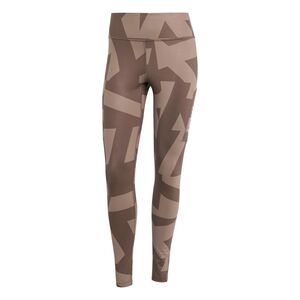 adidas W Mt Tights Aop - trabrn/earstr
