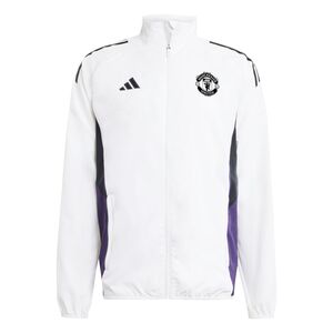 adidas Mufc Pre Jacke - white/aurplu/black