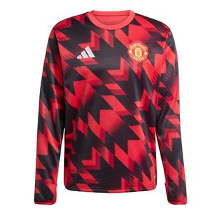 adidas Mufc Pre Wrmtop - mufred