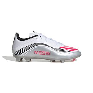 adidas F50 Messi League Fg/Mg J - ftwwht/lucred/silvmt