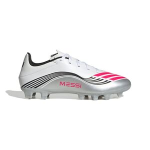 adidas F50 Messi Club Fg/Mg - ftwwht/lucred/silvmt