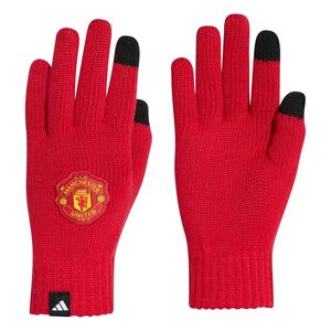 adidas Mufc Gloves - mufred/black