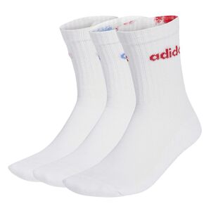 adidas C Lin Crew 3P - white/powtea/clpink/b