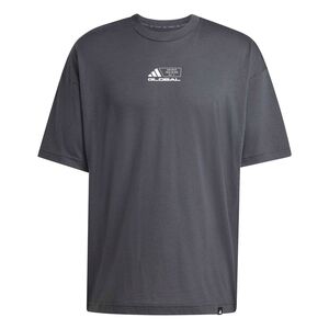 adidas Gfx Tee Glob Q4 - carbon