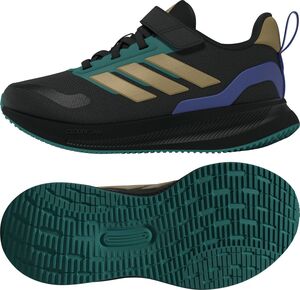 adidas Runfalcon 5 El C - cblack/khaki/pretea