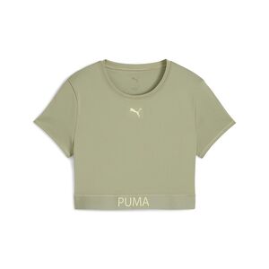 Puma W PUMA STRONG  TEE - SHORT - gr�n
