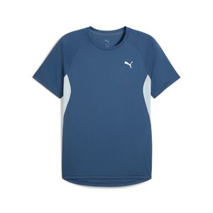 Puma M RUN VELOCITY TEE (POLY) - blau
