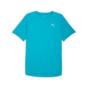 Puma M RUN VELOCITY TEE (POLY) - blau